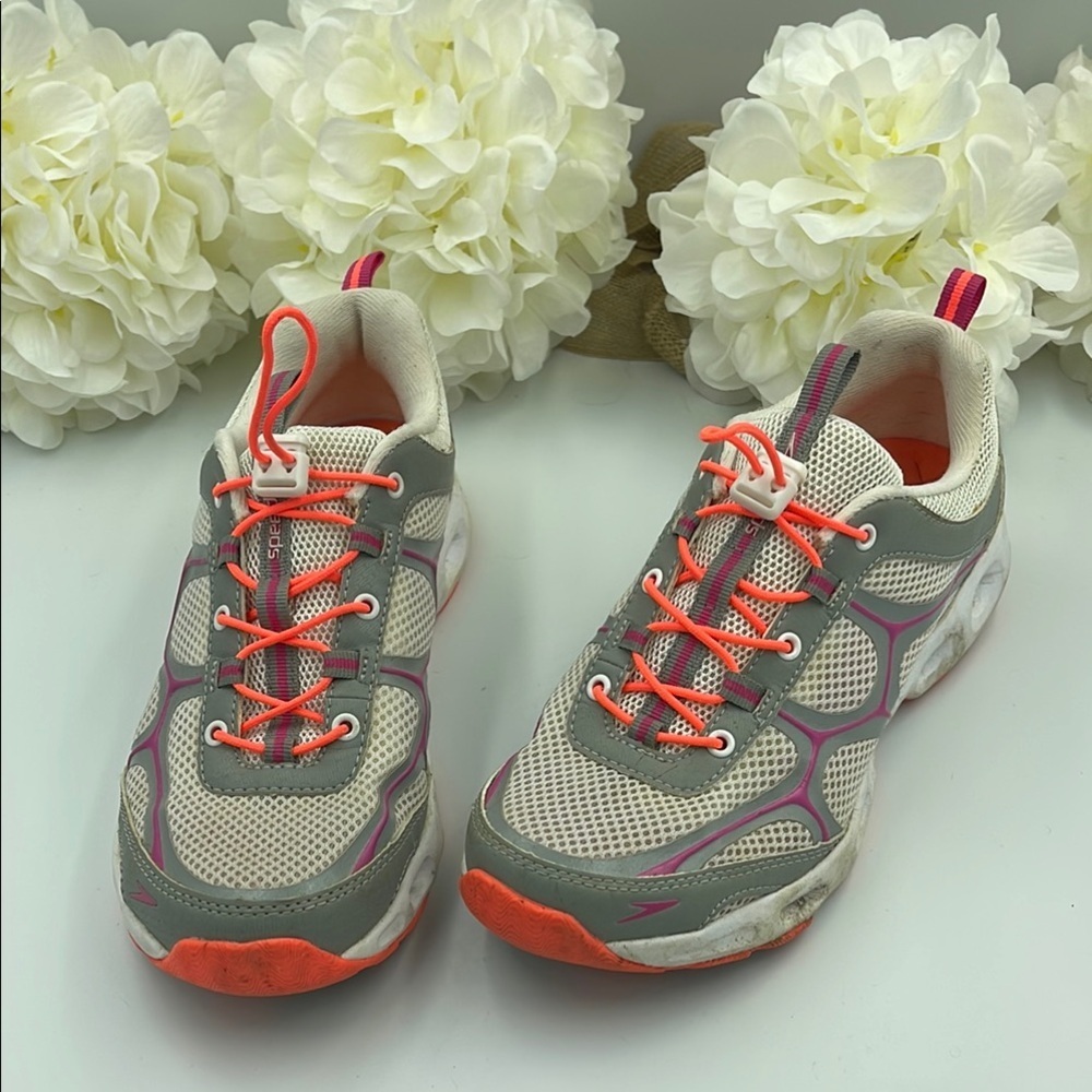 Speedo Women Athletic Shoes - Gray and purple size 6.5